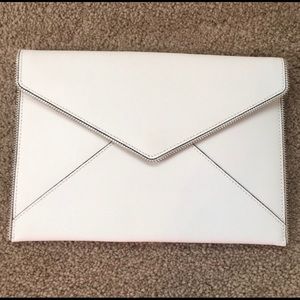 Rebecca Minkoff White Clutch